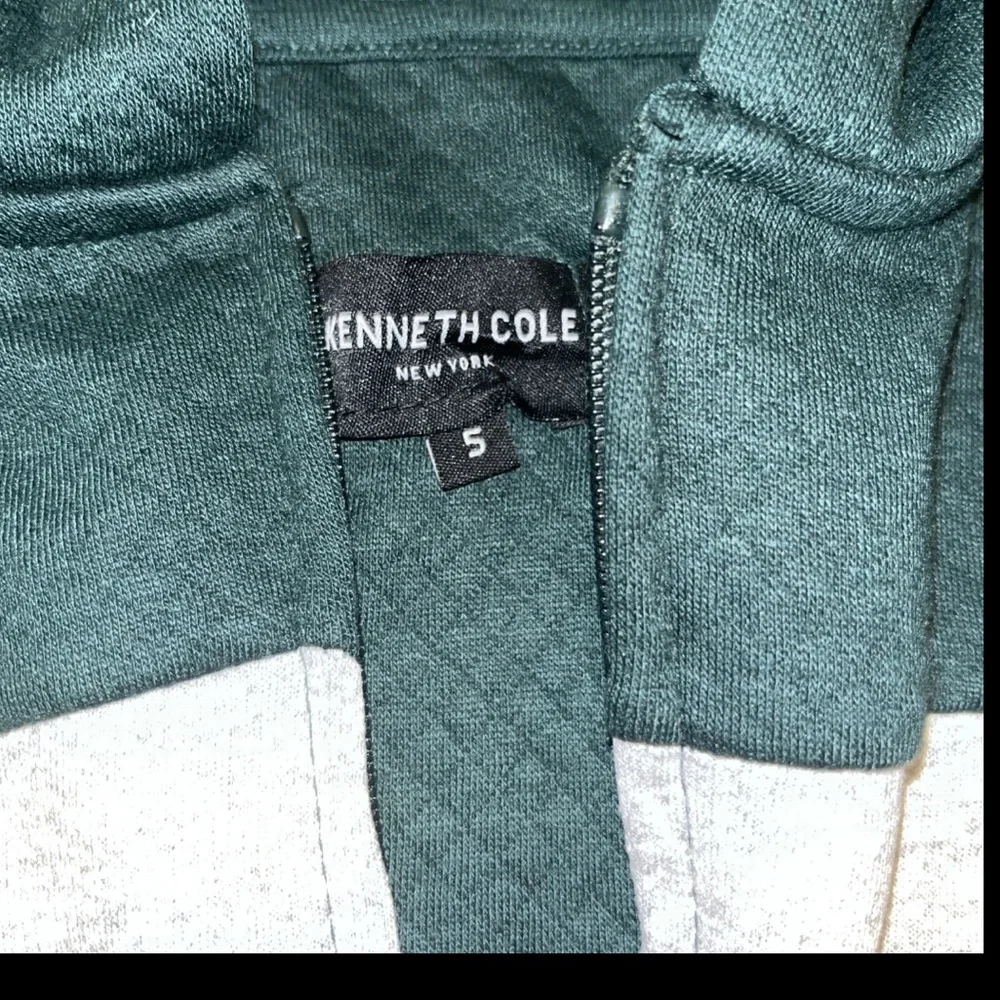 3pc Kenneth Cole NY Track Jacket Zip Up Waffle Style W/Joggers & T-Shirt Outfit